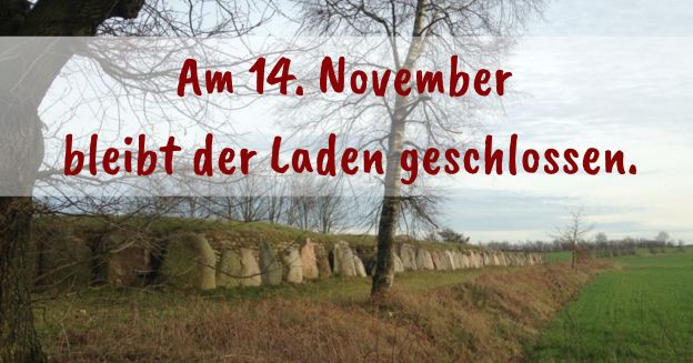 Ein Langbett mit seinen typischen Randsteinen, die in langer Reihe stehen und die Seiten des Langbettes bilden