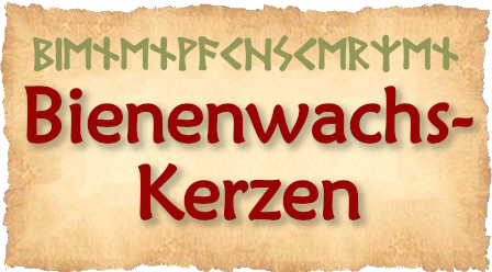 Hier gibt es Ritual-Kerzen aus Bienenwachs