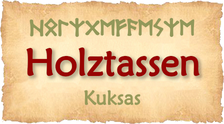 Holztassen und Kuksas gibt es hier.