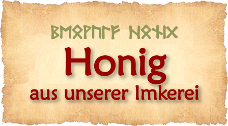 Hier gibt es unseren Honig aus eigener Imkerei.