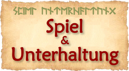 Hier ist die Abteilung für Spiel und Unterhaltung.