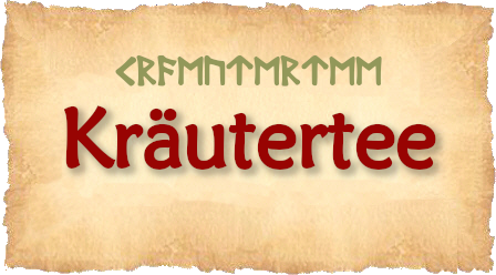 Hier findest Du unsere Auswahl an Kraeutertees.