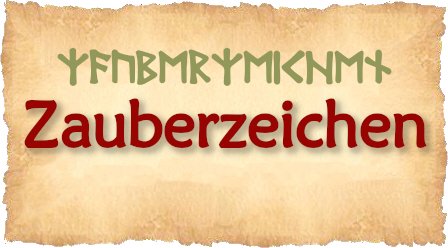 Hier findest Du Amulette mit Zauberzeichen.