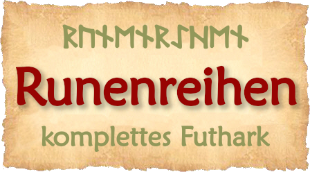 Hier findest Du Kettenanhänger mit Runenreihe / Futhark