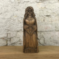 Preview: Freyja Götterfigur 26 cm handgeschnitzt aus Lindenholz, Unikat