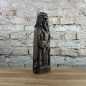 Preview: Heimdall Götterfigur 26 cm handgeschnitzt aus Lindenholz, Unikat