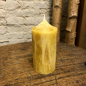 Preview: Kerze aus Bienenwachs, ca. 12 cm hoch