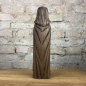 Preview: Loki Götterfigur 26 cm aus Lindenholz handgeschnitzt, Unikat