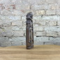 Preview: Skadi, 26cm Götterfigur handgeschnitzt aus Lindenholz, Unikat