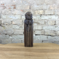 Preview: Skadi, 26cm Götterfigur handgeschnitzt aus Lindenholz, Unikat