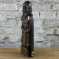 Preview: Thor Götterfigur, 26 cm handgeschnitzt aus Lindenholz, Unikat