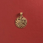 Mobile Preview: Amulett Odin auf Sleipnir, Bronze