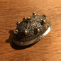 Preview: kleine Schalenfibel, wikingerzeitlich, Bronze