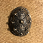 Preview: kleine Schalenfibel, wikingerzeitlich, Bronze