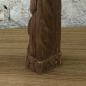 Preview: Frigg, 25cm Götterfigur handgeschnitzt aus Lindenholz, Unikat