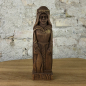 Preview: Freyja, 24cm Götterfigur handgeschnitzt aus Lindenholz, Unikat