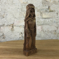 Preview: Freyja, 24cm Götterfigur handgeschnitzt aus Lindenholz, Unikat