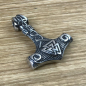 Preview: Thorshammer Amulett "Thrígeitir", Edelstahl