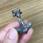 Preview: Thorshammer Amulett "Dverggeit", Edelstahl