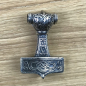 Preview: Thorshammer Amulett "Erikstorp" interpretiert, Edelstahl