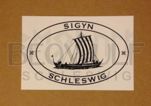 Aufkleber Wikingerschiff "Sigyn" Schleswig