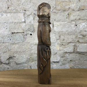 Frigg Götterfigur 26 cm handgeschnitzt aus Lindenholz, Unikat