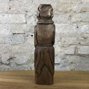 Frigg Götterfigur 26 cm handgeschnitzt aus Lindenholz, Unikat