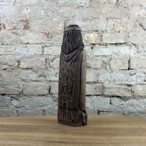 Heimdall Götterfigur 26 cm handgeschnitzt aus Lindenholz, Unikat