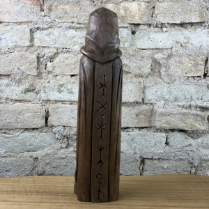Hel Götterfigur 26 cm handgeschnitzt aus Lindenholz, Unikat