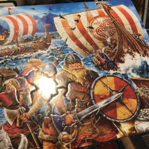 Wikinger-Puzzle "Auf Wikingerfahrt", 65-teilig