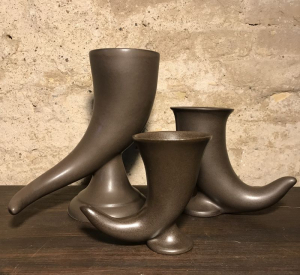 Trinkhorn Keramik "Svartr" 0,2l
