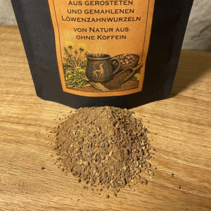 Löwenzahnkaffee - Koffeinfreier Kaffe aus Löwenzahnwurzeln
