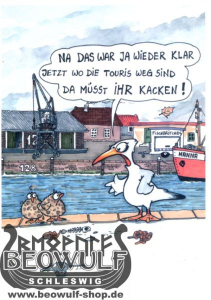 Postkarte "Saisonende"
