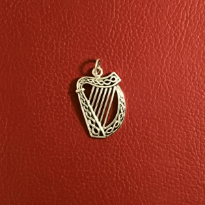 Keltische Harfe, Silber