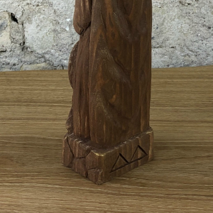 Frigg, 25cm Götterfigur handgeschnitzt aus Lindenholz, Unikat
