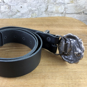 Ledergürtel mit Thorshammer Schnalle