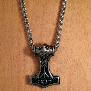 Thorshammer Amulett "GripniR", Edelstahl