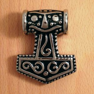 Thorshammer Amulett "Víddí" Edelstahl