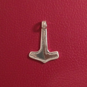 Thorshammer "Blauzahn von Rügen" Silber