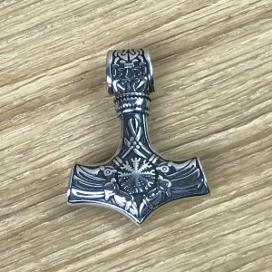 Thorshammer Amulett "Hrædnútur", Edelstahl