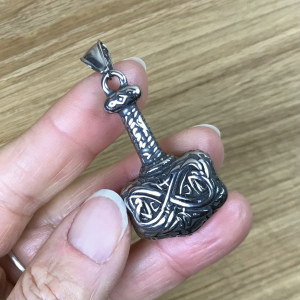 Thorshammer Amulett "Mjórfótur", Edlestahl