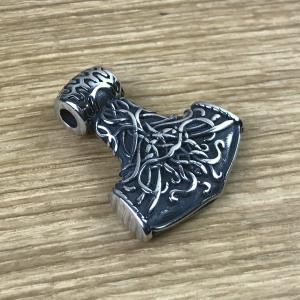 Thorshammer Amulett "Myrkviðr", Edelstahl