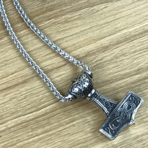 Thorshammer Amulett "Erikstorp" interpretiert, Edelstahl