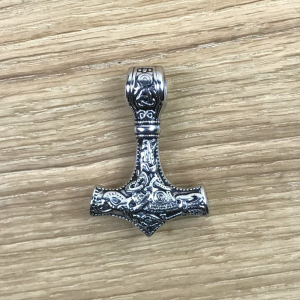Thorshammer Amulett "Hnitbjörg", Edelstahl