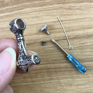 Thorshammer Amulett "Hnitbjörg", Edelstahl