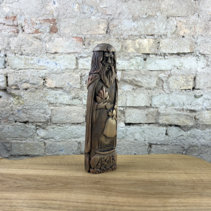 Ägir Figur 26 cm handgeschnitzt aus Lindenholz, Unikat