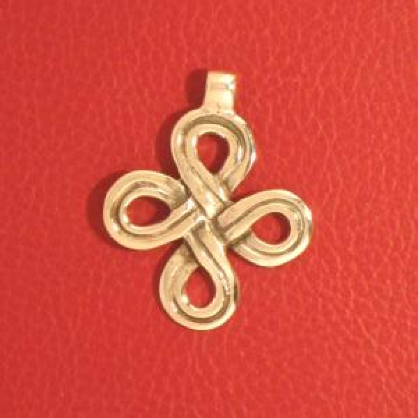 Amulett nordischer Knoten, Silber