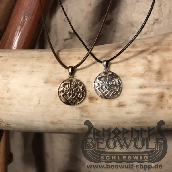 Amulett Odin auf Sleipnir, Silber