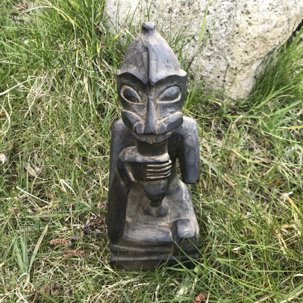 Freyr aus Rällinge / Schweden, Holzfigur