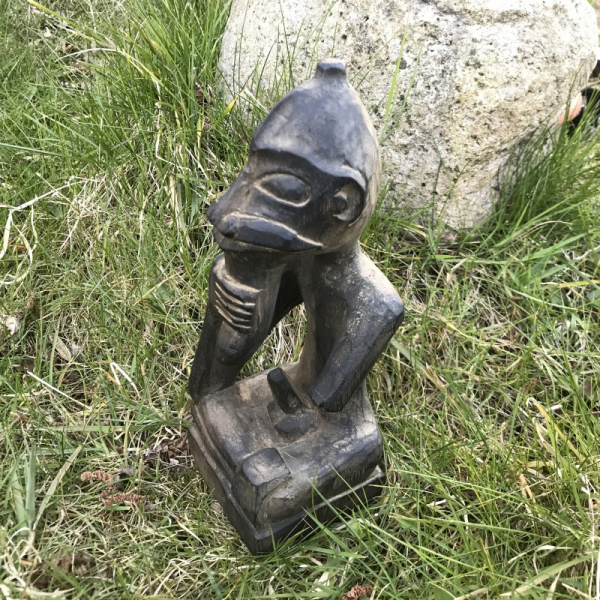 Freyr aus Rällinge / Schweden, Holzfigur